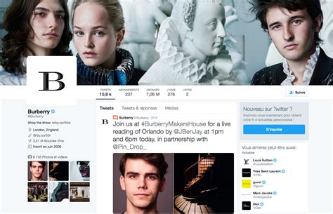 burberry twitter middle east|Burberry digital markets.